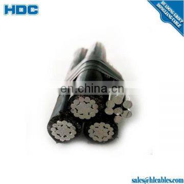 3*35+35mm2 Aluminum Conductor AAC Neutral Conductor PE Overhead Cable photo-6