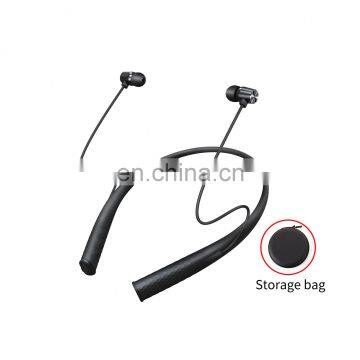 Neck-Band Style Liquid Silicone Material Waterproof Wireless Earphones Bluetooth Headset for Sports