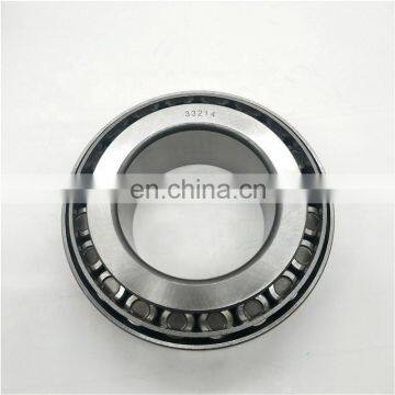 Chinese factory taper roller bearing 33214 Rolling Mill Bearing size 70*125*42,82 mm