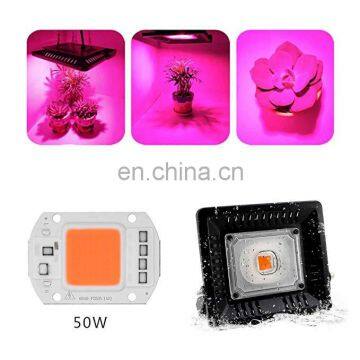 AC 220V Full Spectrum Indoor Plant Growth Lamp COB LED Grow Light Chip 50W photo-7