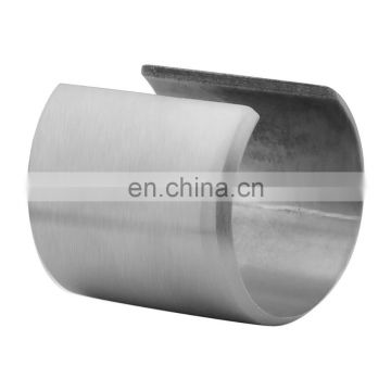 stainless steel handrail tube connector Round Semi-closed