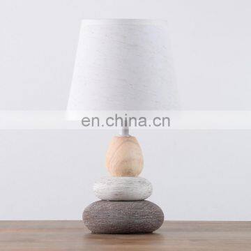 New Design of Stone Ceramic Table Lamp for Bedroom and Indoor Room photo-2