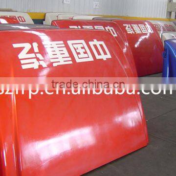 Fiberglass reinforced plastic truck air deflector with high quality