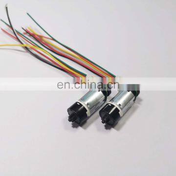 5v 6v Plastic Planetary Gear N20 dc Motor Luggage Coded Lock Hall Encoder photo-3