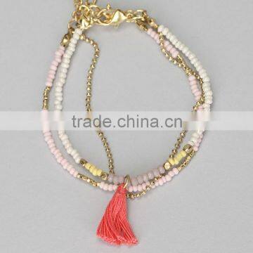 wholesale stretch beaded bracelet glass beads for jewerly making fashion jewelry mexico