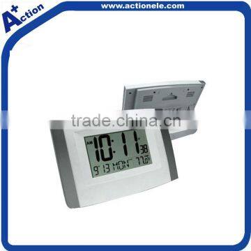 LED backlight digital table clock with radio