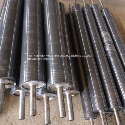 Rubber Covered Roller Rubber Covered Shaft Rubber Conveying Roller photo-4