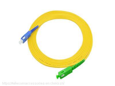 SC/APC To SC/APC Fiber Optic Patch Cord