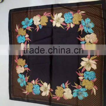 NEW 110*110CM Turkey silk muslim square scarf