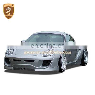 suitable for boxster cayman 987 wide body kit modify to RB style fiberglass material