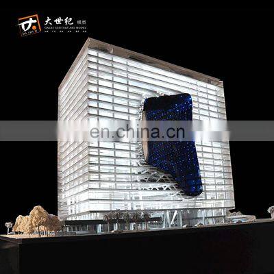 Abs architecture materials 3d rendering maquette