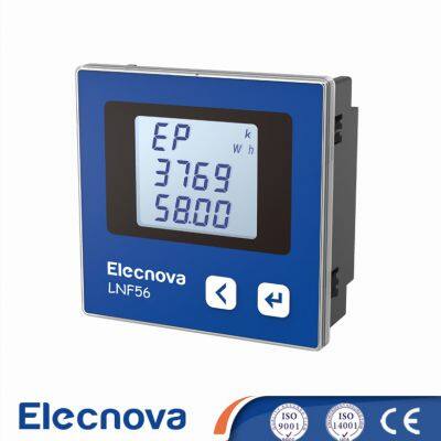 LNF56 LCD Digital Display Multi Functional RS485 3 Phase Electric Energy Meter photo-2
