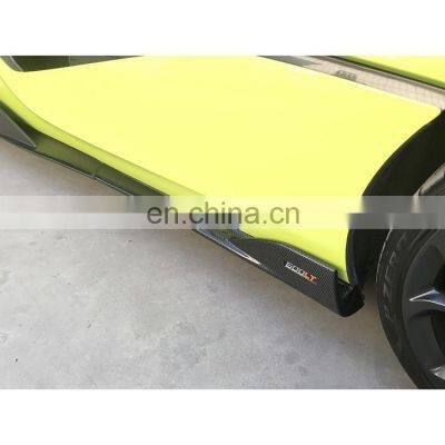 Suitable for McLaren 570 540 Modified 600LT Car Modified Real Carbon Fiber Side Skirts
