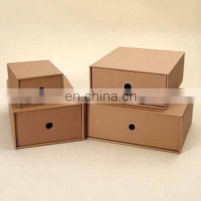 Kraft Folding Mailer Boxes Brown Corrugated Paper Corrugated Board Box for Shoe photo-5