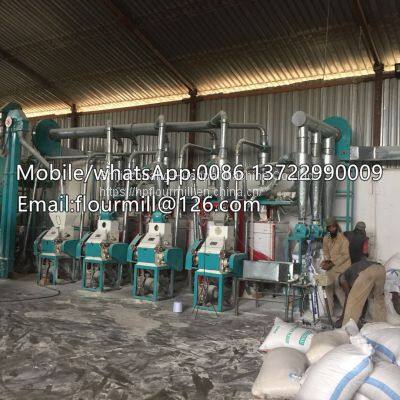 30T grinder machine maize processing milling machinery maize flour mill machinery