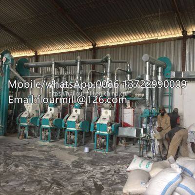 30T Grinder Machine Maize Processing Milling Machinery Maize Flour Mill Machinery
