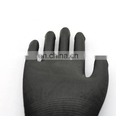 Safety Working 10 Black Pu Coated Gloves photo-4