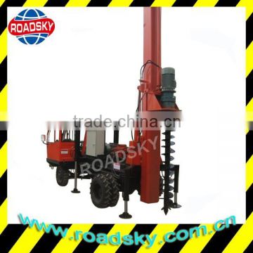 Ground Truck-Mounted Hydraulic Screw Pile Driver