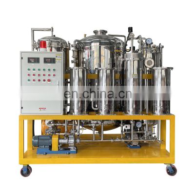 TYS-S-1 Multi Functional Stainless Steel Contaminated Edible Coconut Oil Filtration Decoloration Machine