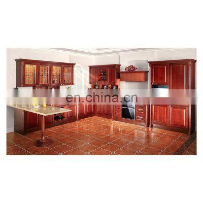 American High Quality Big Solid Wood Kitchen Cabinet