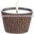 aluminium cast wax candle jar
