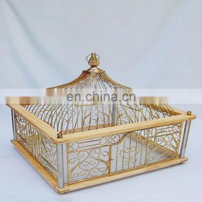 new modern design fancy metal bird cage