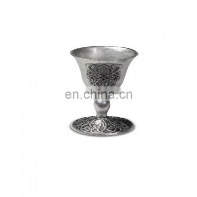 aluminium wine goblet