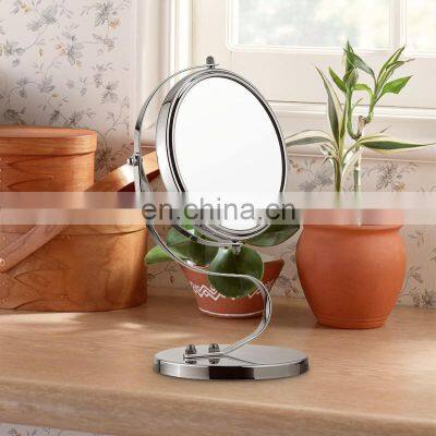 Home Decor Makeup Table With Mirror Chrome Plating Cosmetic Mirror Best Sales Mirror Cosmetic Custom Logo photo-2
