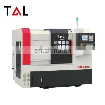 T&L Brand CK65 Series High precision CNC slanting lathe for sale