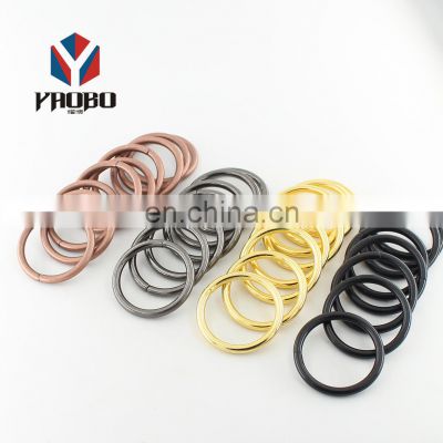 Fashion High Quality Metal Welded Brass Plated O Ring