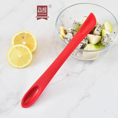 Kitchen Gadgets Double Head Silicone Cream Spatula For Butter Cake Mini Cake Cream Scraper Fruit Sauce Jar Spoon