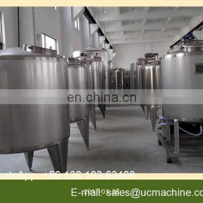 Dairy Liquid Milk Mixing Tank With Agitator