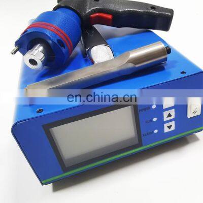 Customized Portable Manual Ultrasonic Spot Welding Machine Ultrasonic Handle Sealing Machine For Fabric photo-3