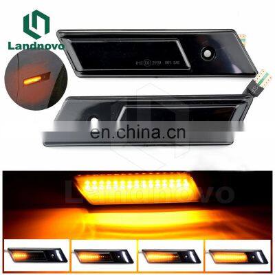 Landnovo Hot Sale Fender Edge LED Light Turn Signal Light For BMW 3 5 7 Series E32 E34 E36