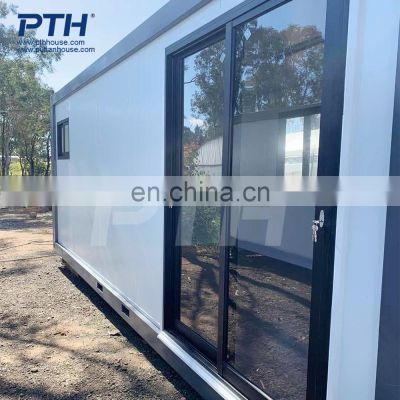 Prefab 20ft standard container houses movable modular homes with toilet for sale