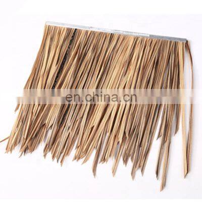 Custom Made Bleached Artificial Plastic Thatch For Roof For Umbrella