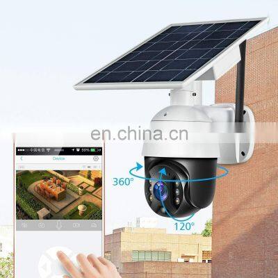 3MP Outdoor PTZ Solar CCTV XM Icsee PIRSecurity Solar WiFi Camera Q2 photo-5