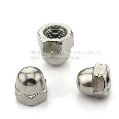 Threaded Hexagon Lock Nut Stainless Steel / Carbon Steel Made For Construction Industry photo-2