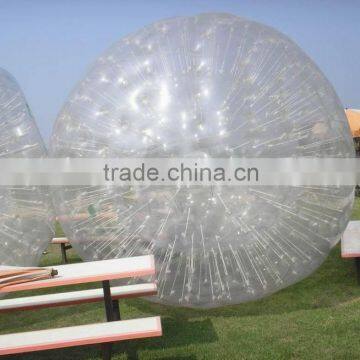 1.0mm TPU/PVC high quality inflatable land zorb ball