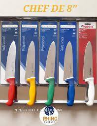 China Factory of Commercial Professional Chef's Butchers Knives Colour Coded Handles NSF Boning Chef's Cook Cake Bread Ham Butcher Paring Breaking Knife Lines and Commercial Cooking Accessories for Restaurants Butchery Shops photo-4