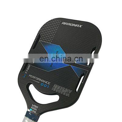 2023 New Pickleball Paddle Thermoformed T700 3K Carbon Visible 16mm Thickness Rough Textured Skin Special Air Dynamic Throat US