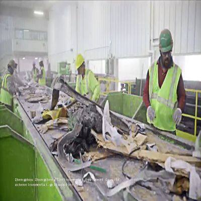 ZhengZhou ZhongCheng Environmental Equipment Large Urban Garbage Sorting Equipment Municipal Solid Waste Sorting Machines/RDF Making Equipment Manufacturing Line photo-3