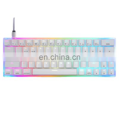 Factory direct price rk61 costom keyboard mechanical keyboard