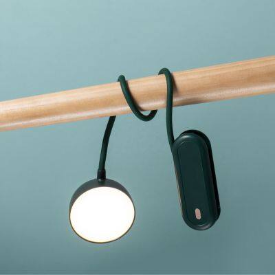 2024 New Product Creative Rechargeable Reading Light Eye Protection Portable LED Table Lamp mini hanging on neck