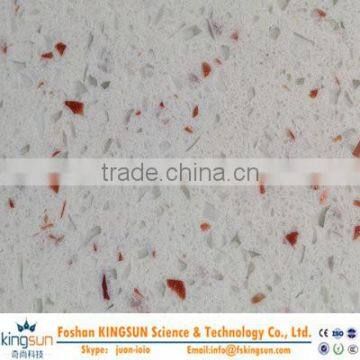 Artificial countertop quartz stone for kitchen cabinets design