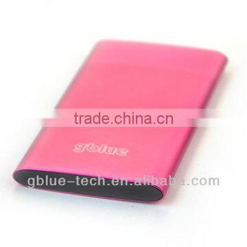 hottest aluminum powerbank 4200mah varies colors available for OEM brand