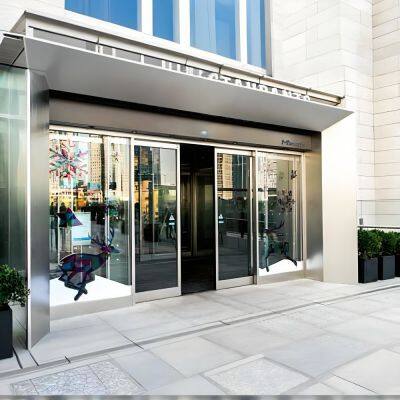 MBS-ST05 Remote 100Kg Dc Brushless Motor Glass Door Operator Unit Sliding Door Opener System Automatic Sliding Door Opener and Closer photo-5