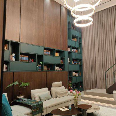 Hangmei Pure Solid Wood Door, Wall, and Cabinet Panel Factory - Formaldehyde - and Crack - Resistant Rubber Wood Paint - Free Panels With Excellent Decoration Effect photo-5