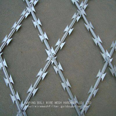 Factory Price Razor Wire Fence/ Razor Barbed Wire/ Galvanized Concertina Razor Wire BOLI photo-5