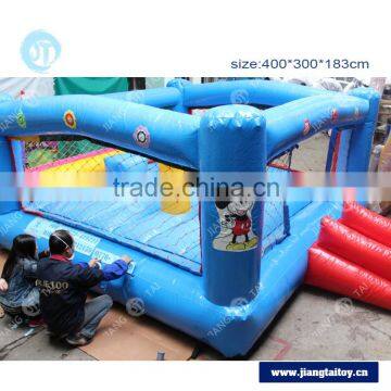 JT-14503B small cheap inflatable bungee trampoline for sale